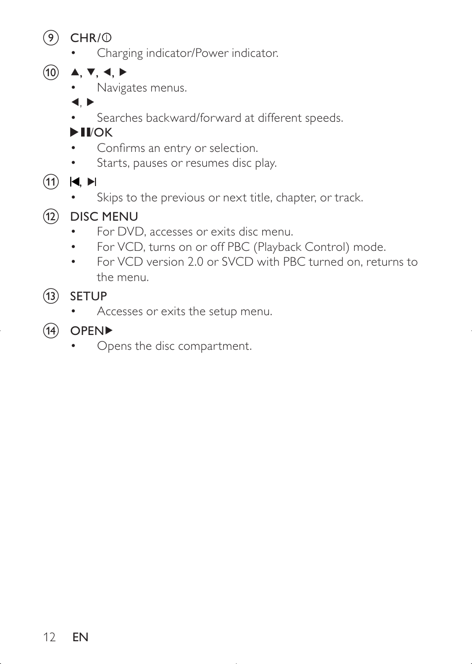 Philips PD7020/12 User Manual | Page 11 / 20
