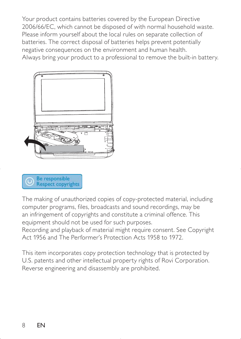 Philips PD7020/12 User Manual | Page 7 / 20