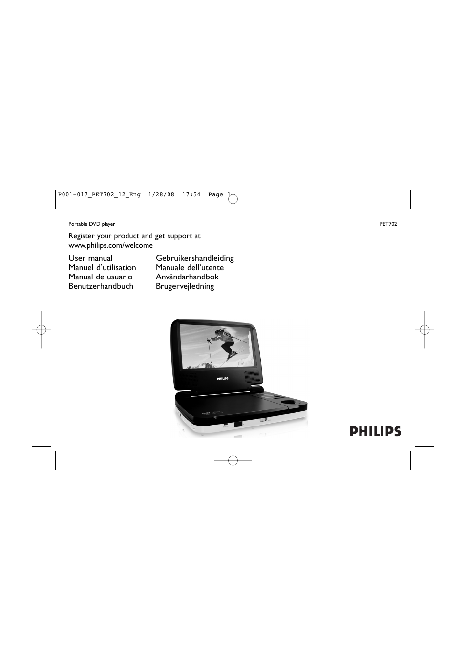 Philips PET702 User Manual | 18 pages
