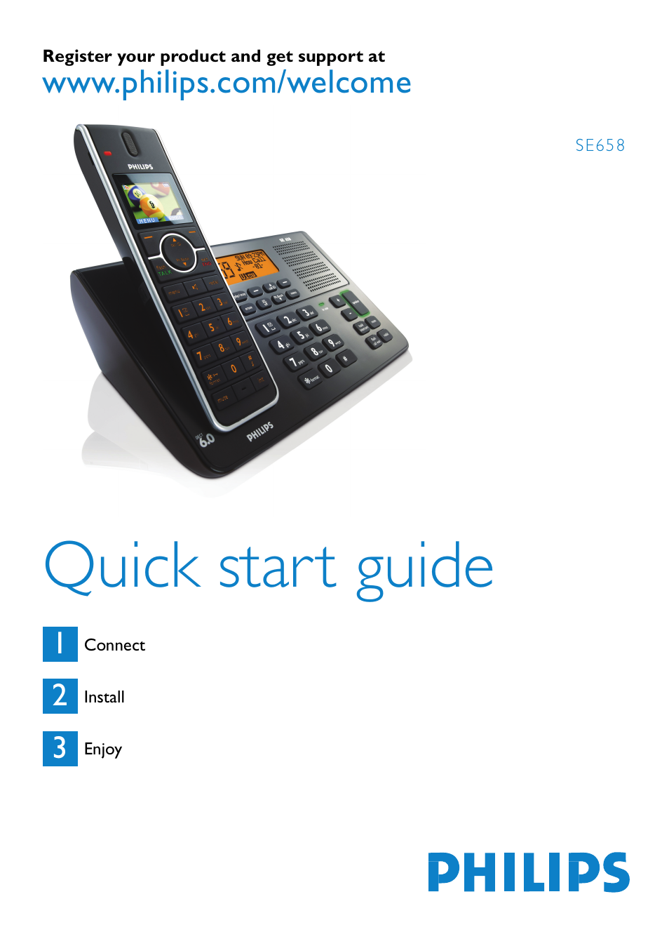 Philips SE658 User Manual | 6 pages