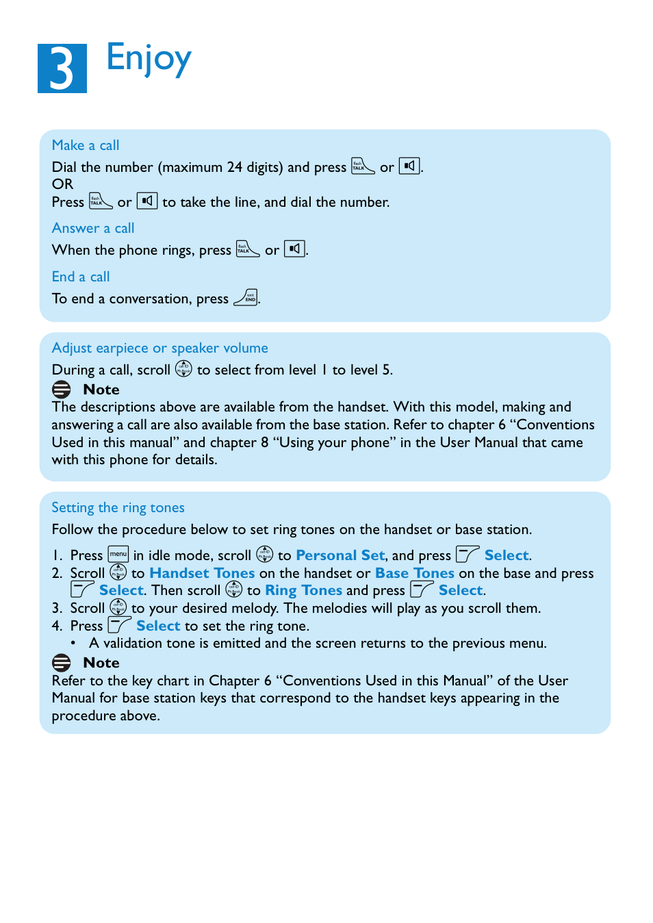 Enjoy | Philips SE658 User Manual | Page 4 / 6