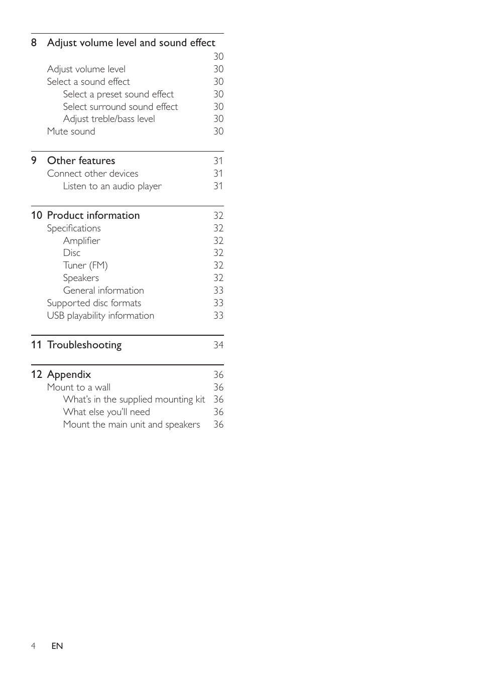 Philips HSB4383/12 User Manual | Page 3 / 37