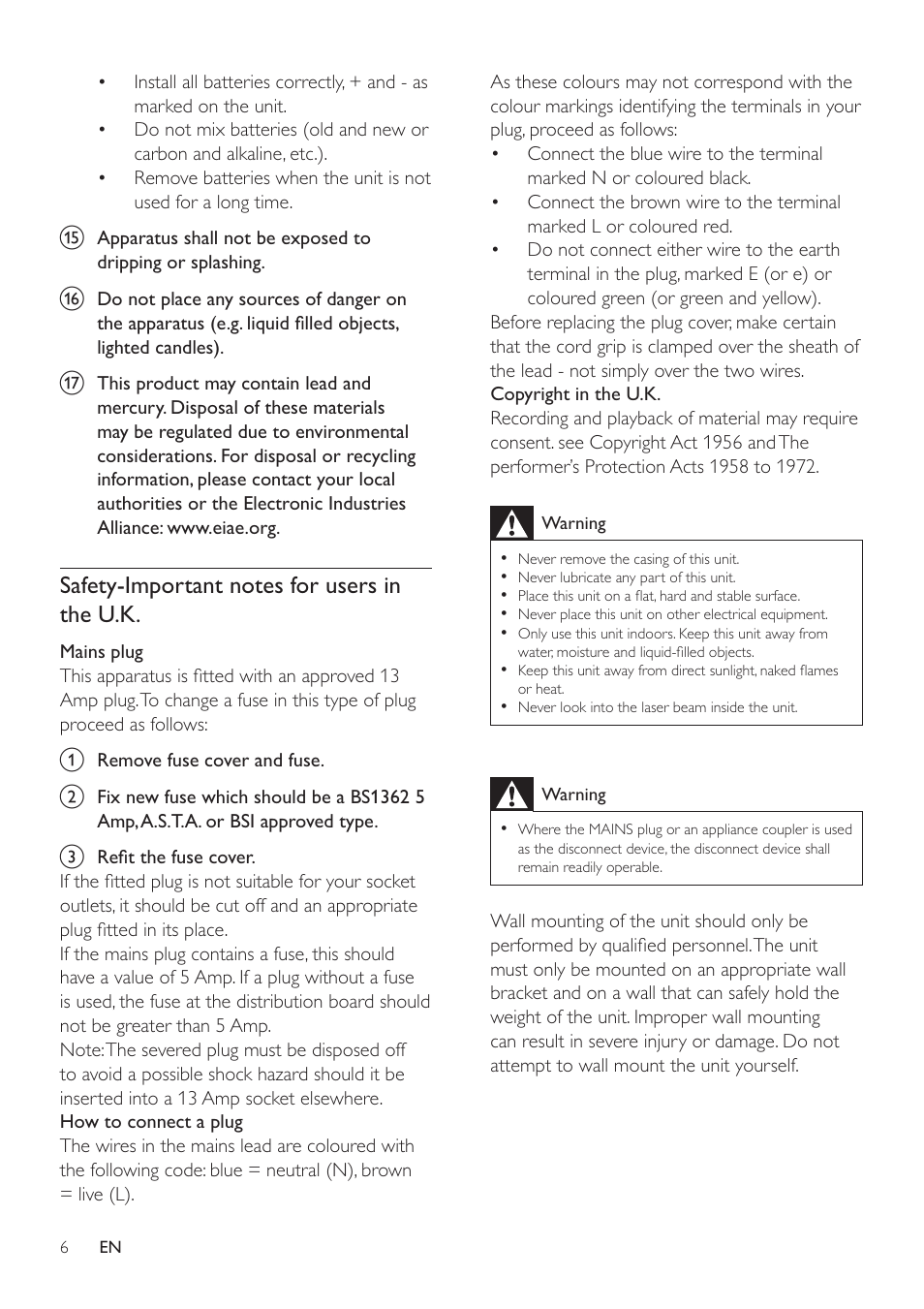 Philips HSB4383/12 User Manual | Page 5 / 37