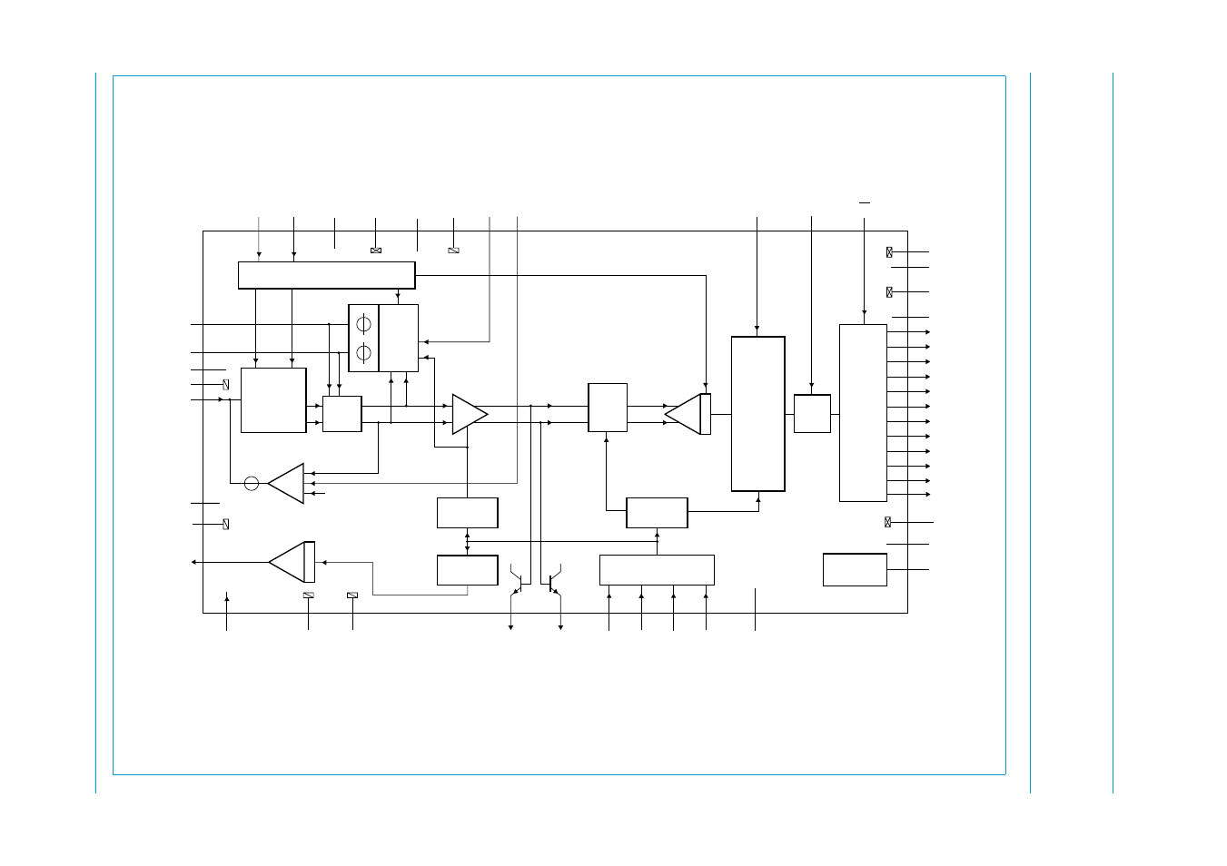 Block diagram, Td a9964, Bloc k dia gram | Philips semiconductor s, Fig 1. block diagram | Philips TDA9964 User Manual | Page 3 / 23