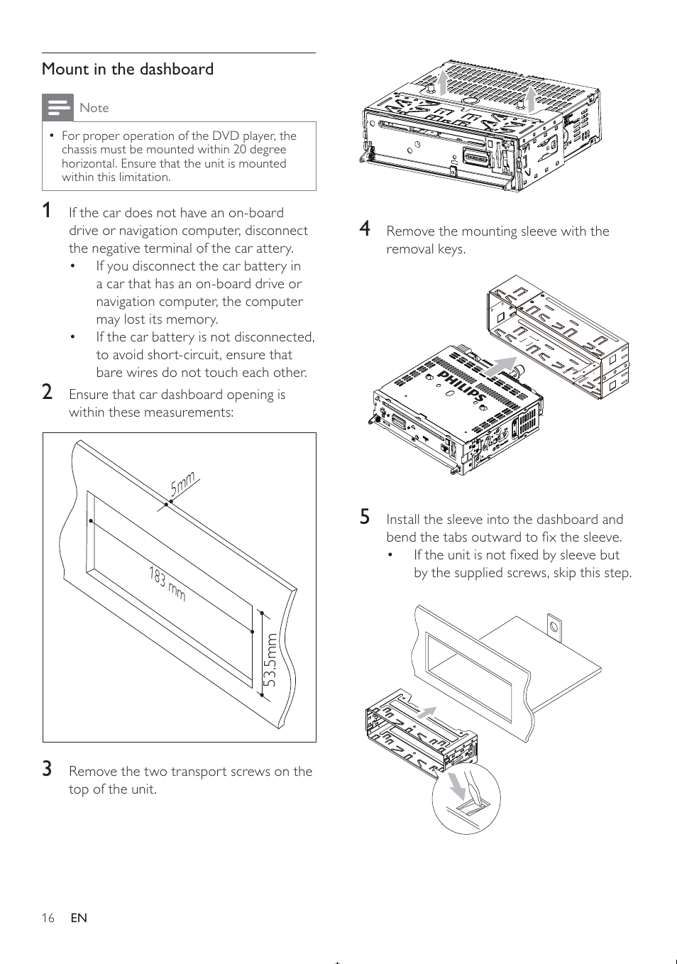 Philips CED370/00 User Manual | Page 15 / 41