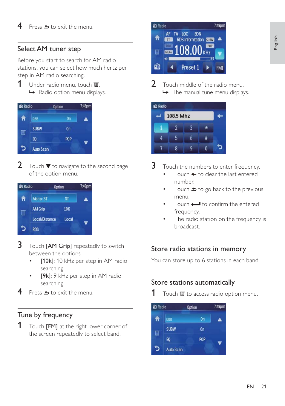 Philips CED370/00 User Manual | Page 20 / 41