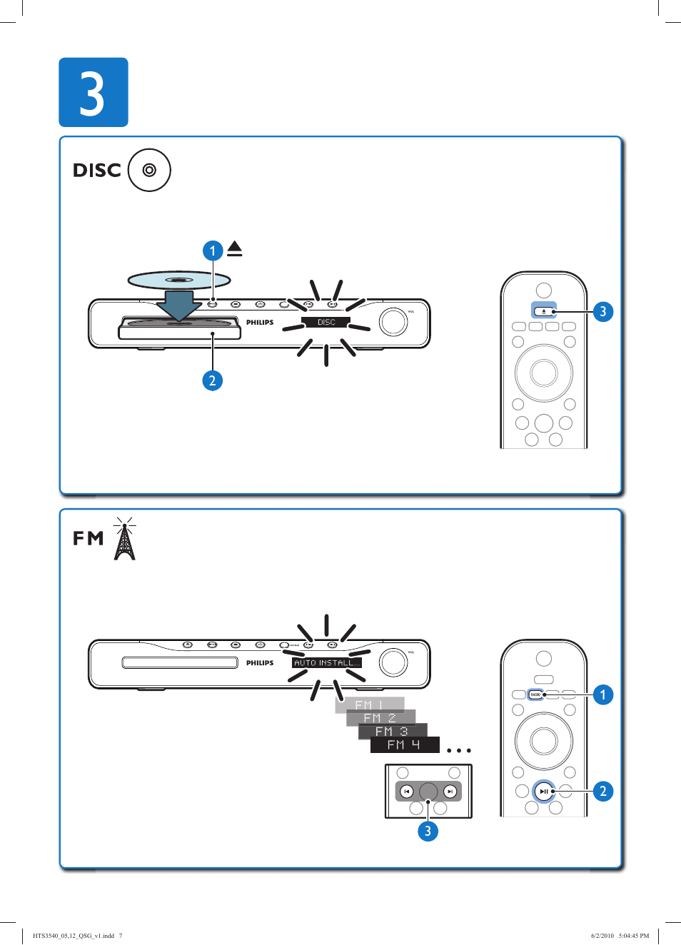 Philips HTS3540/12 User Manual | Page 7 / 8