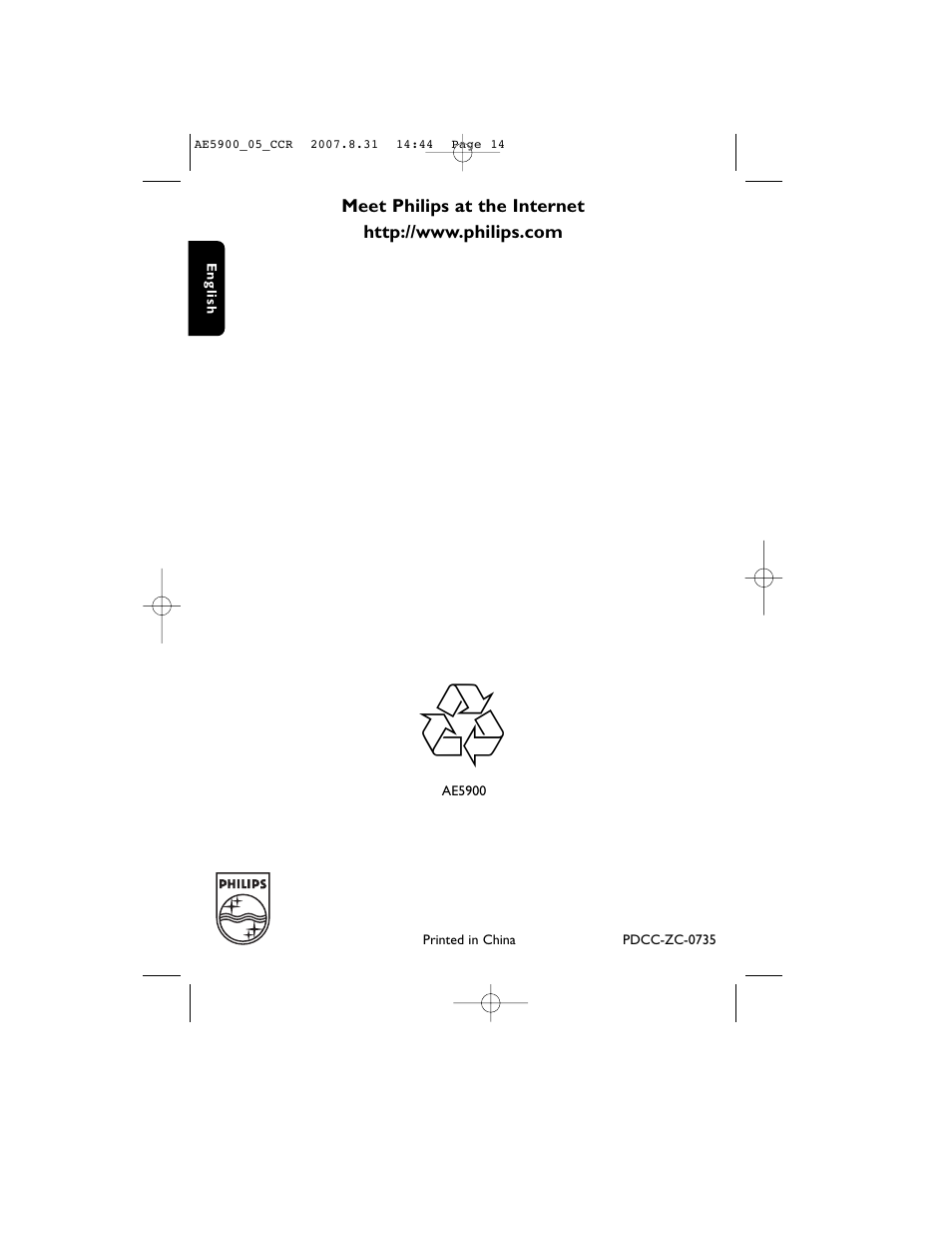 Philips DAB FM radio AE5900 User Manual | Page 14 / 43