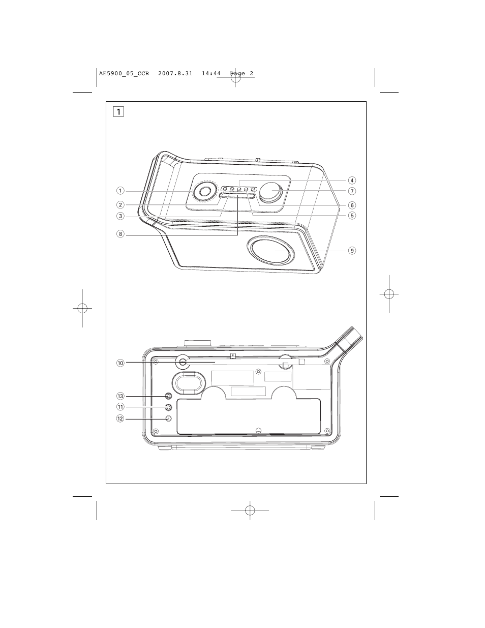 Philips DAB FM radio AE5900 User Manual | Page 2 / 43