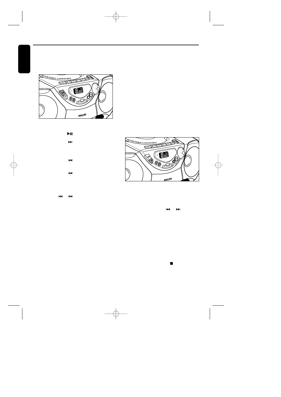 Cd-player | Philips AZ 1018 User Manual | Page 7 / 12