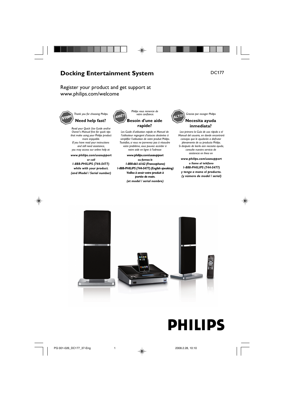 Philips DC177 User Manual | 27 pages