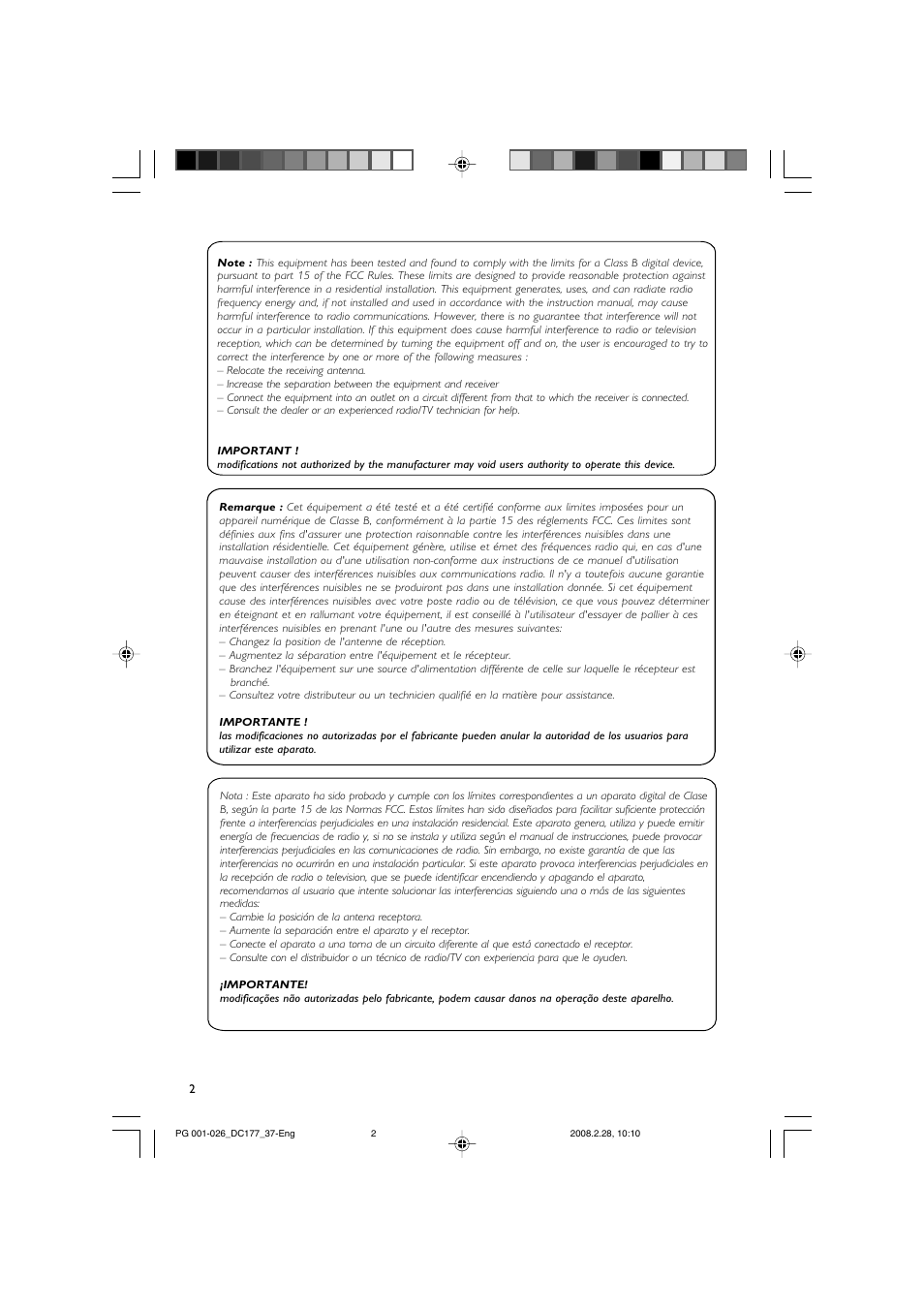 Philips DC177 User Manual | Page 2 / 27