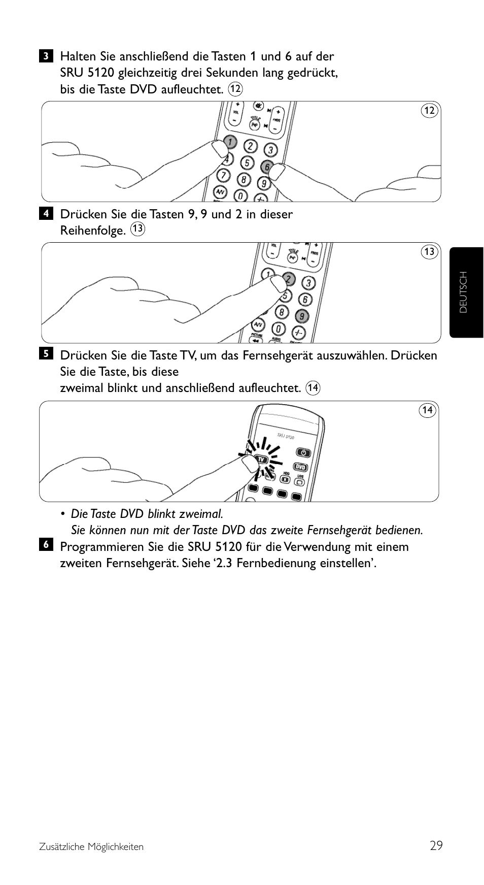 Philips SRU 5120/86 User Manual | Page 29 / 96