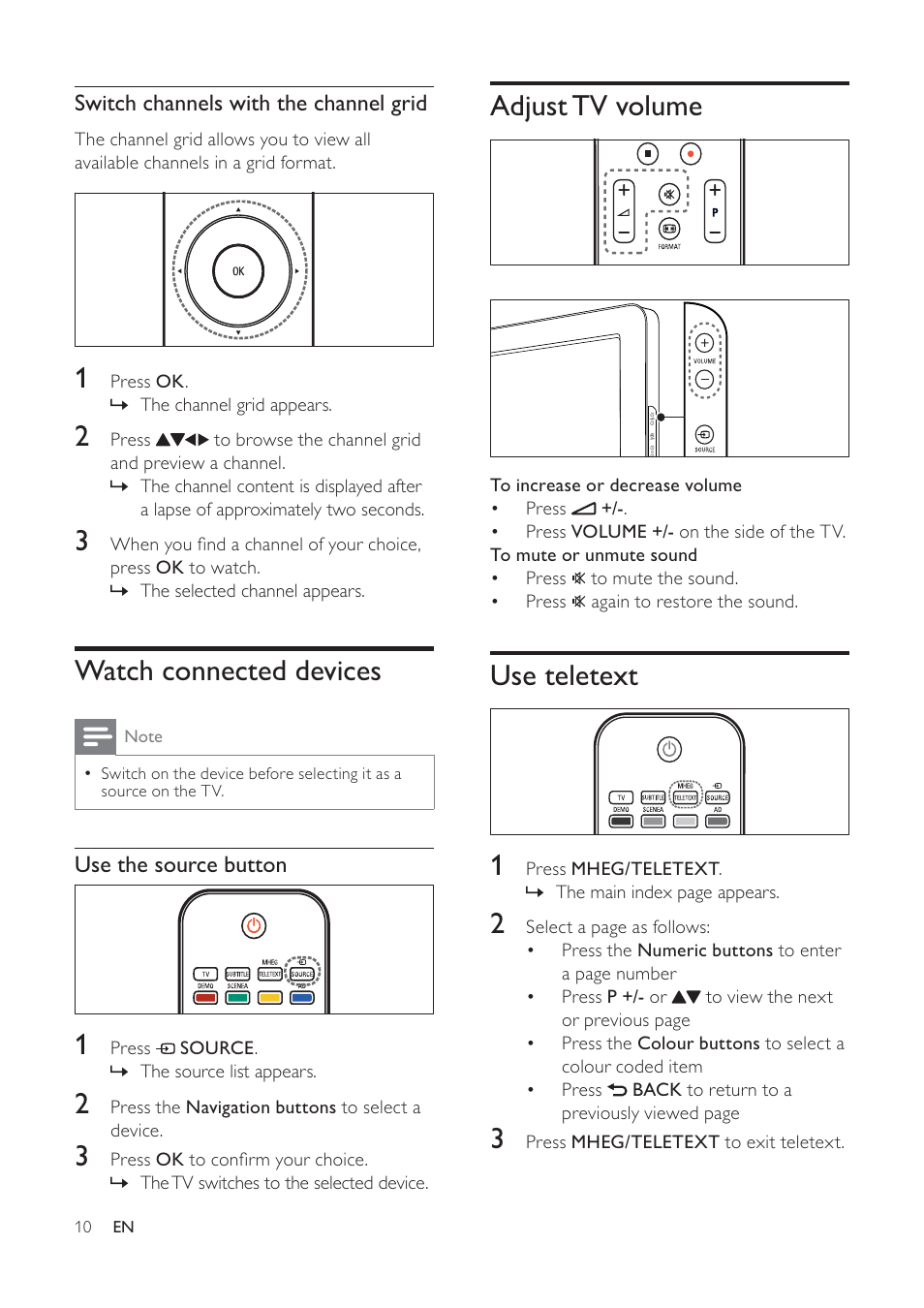 Philips 19PFL5404/60 User Manual | Page 12 / 42