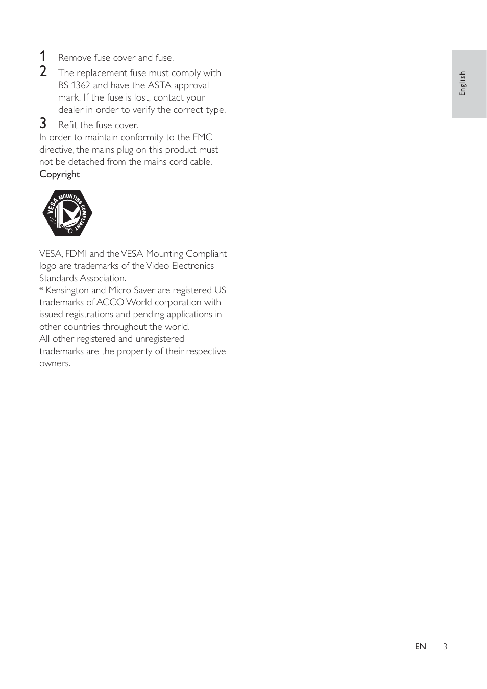 Philips 19PFL5404/60 User Manual | Page 5 / 42