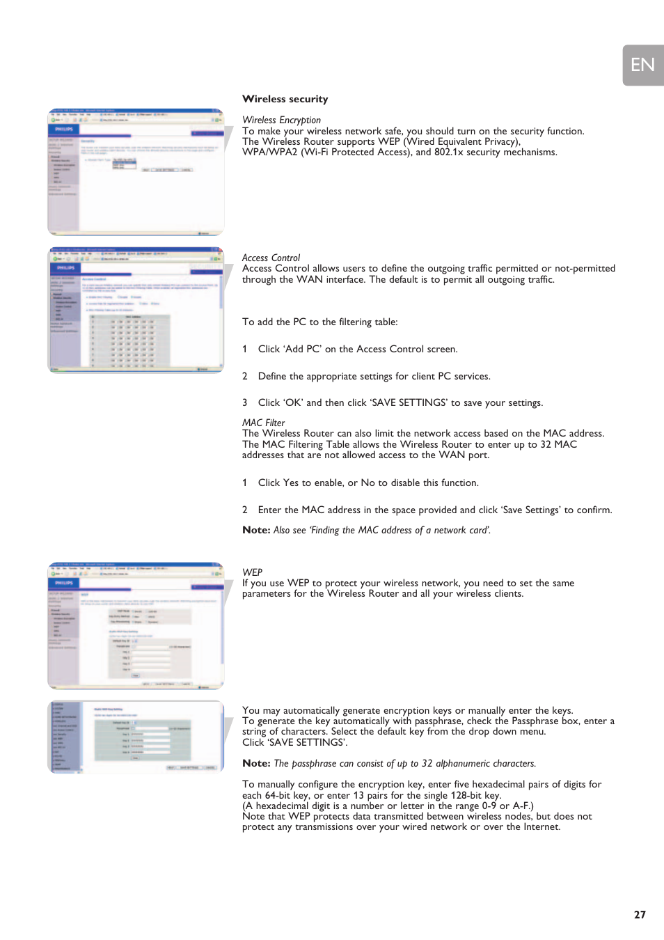 Philips SNB6500 User Manual | Page 27 / 51