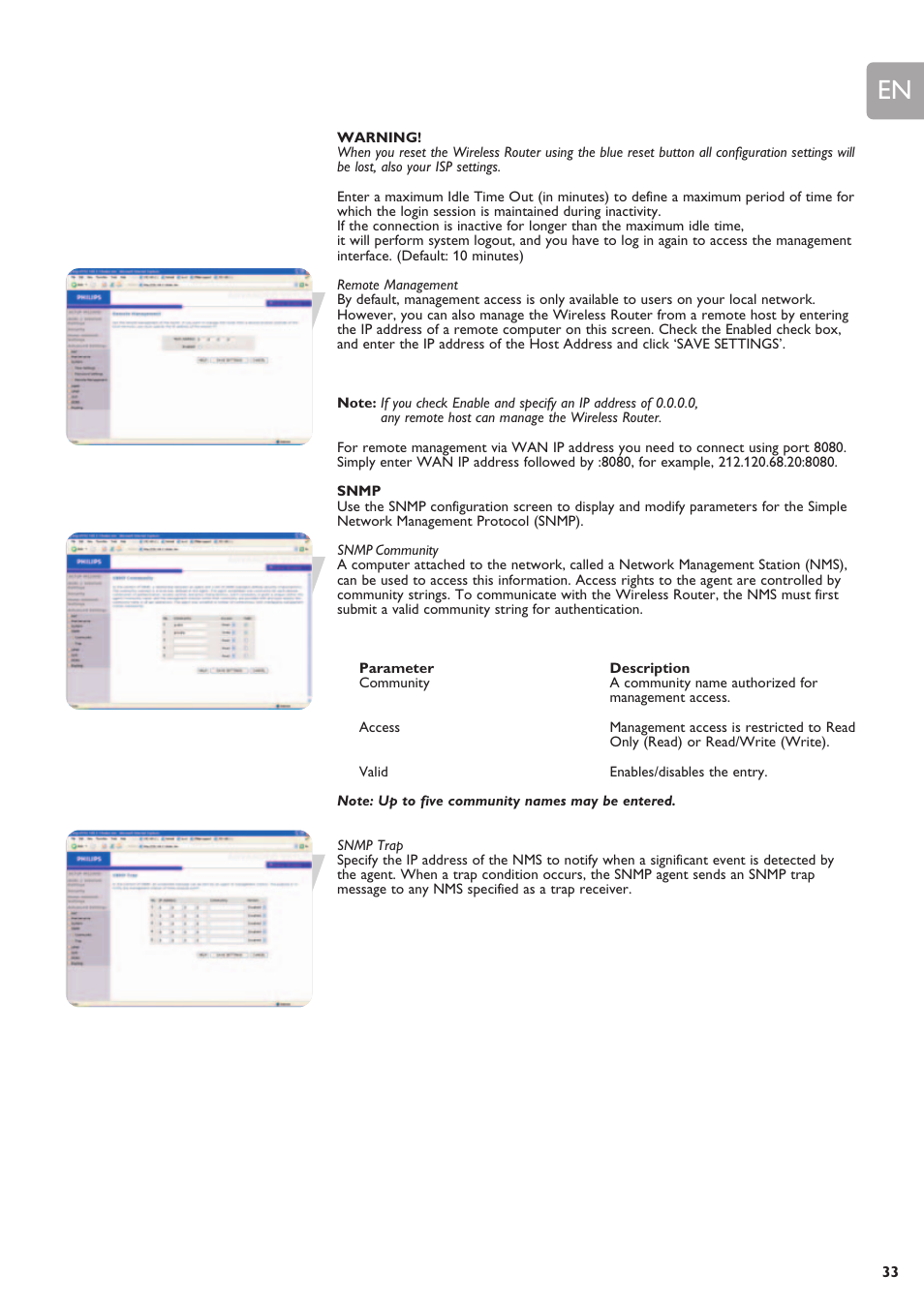 Philips SNB6500 User Manual | Page 33 / 51