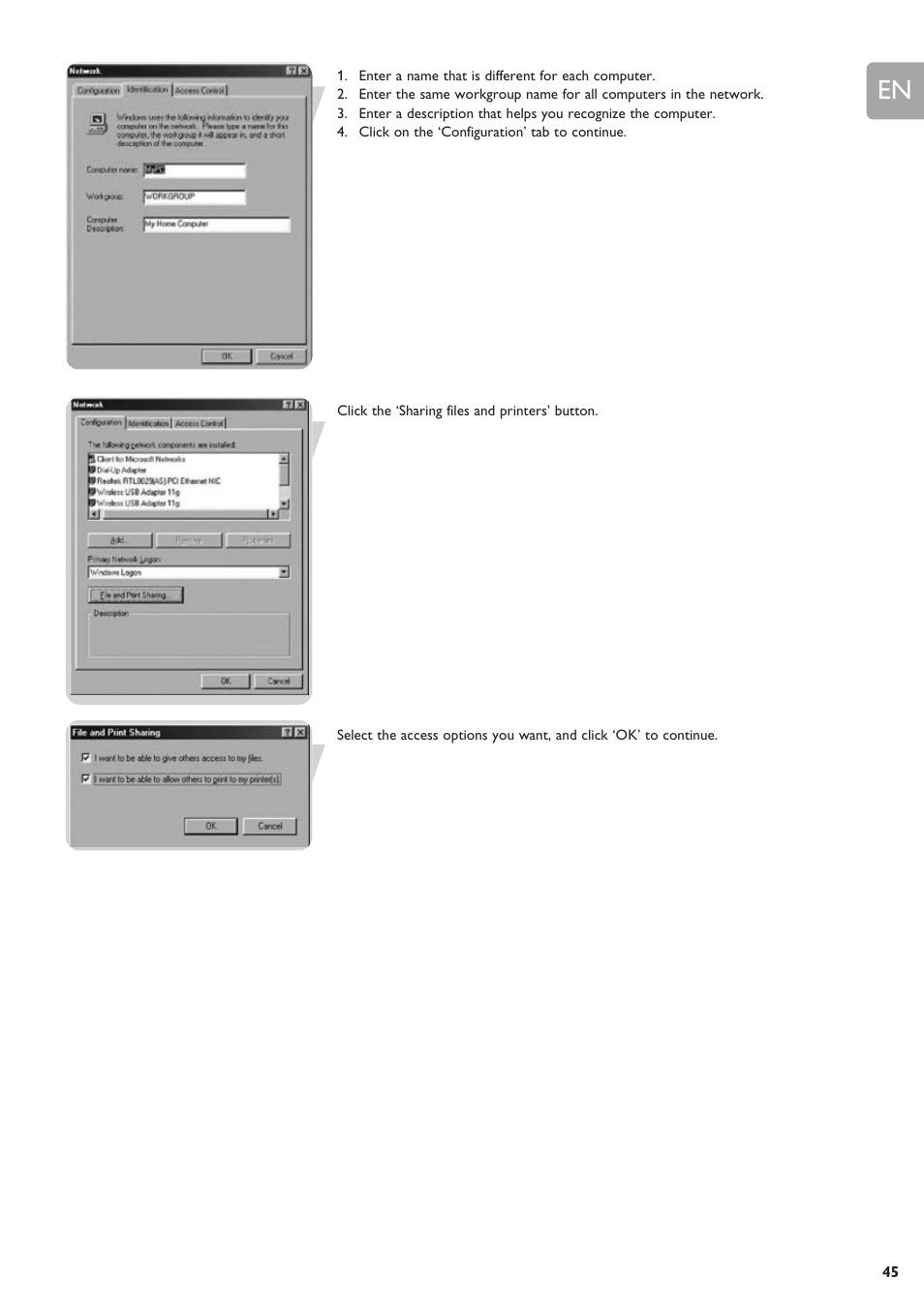 Philips SNB6500 User Manual | Page 45 / 51