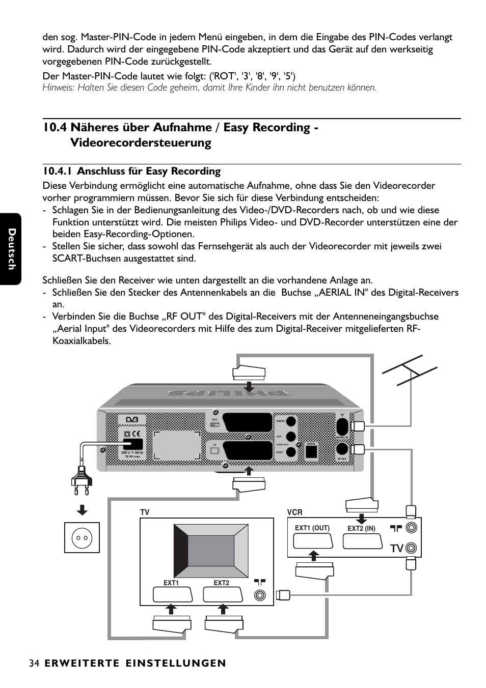 Philips DTR1000 User Manual | Page 108 / 152