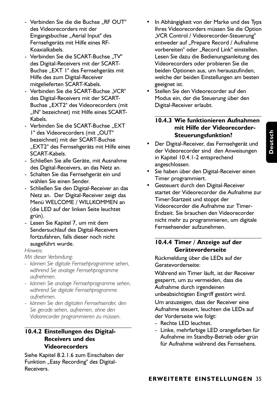 Philips DTR1000 User Manual | Page 109 / 152