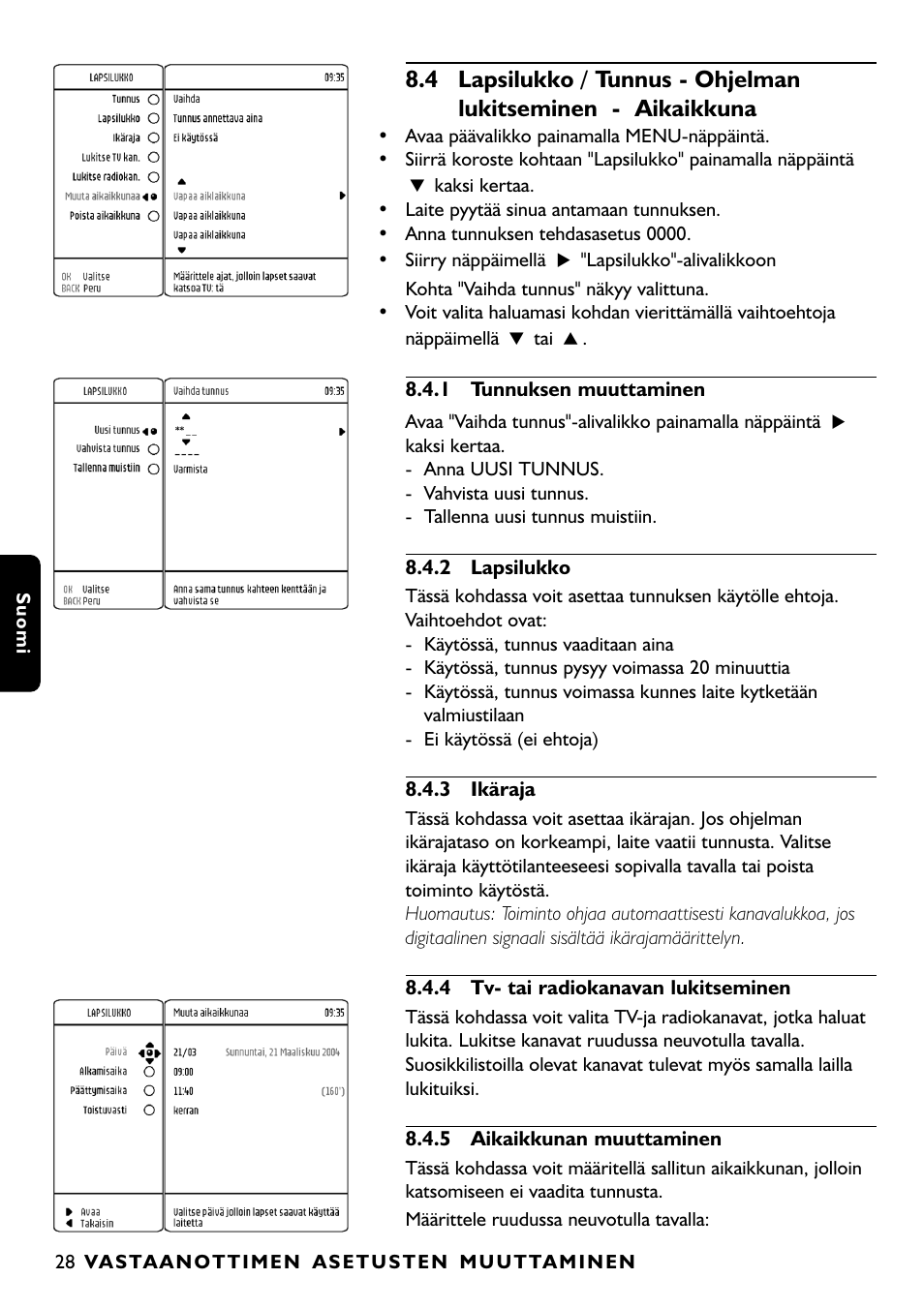 Philips DTR1000 User Manual | Page 142 / 152