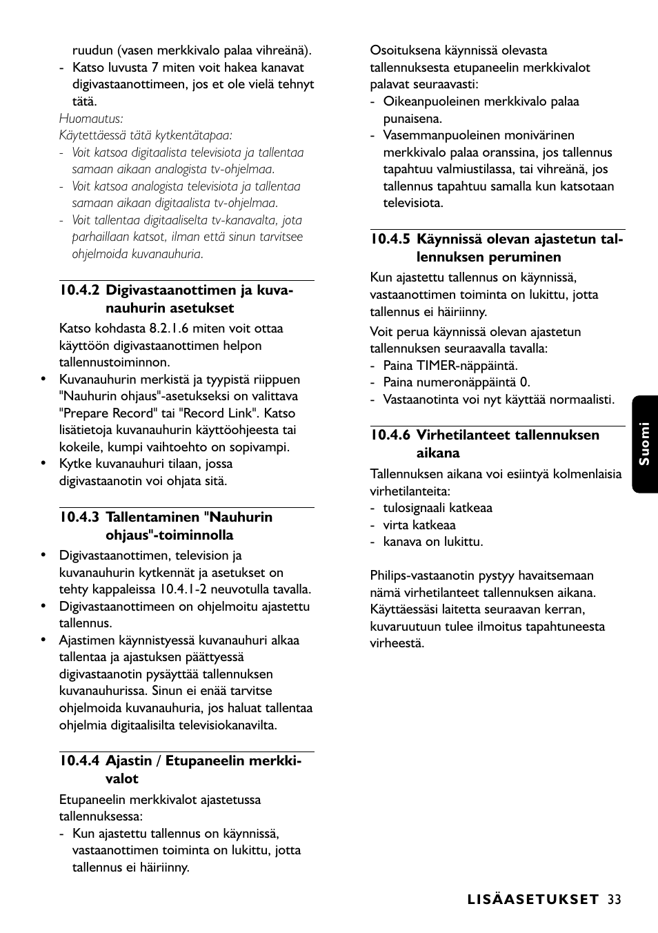 Philips DTR1000 User Manual | Page 147 / 152