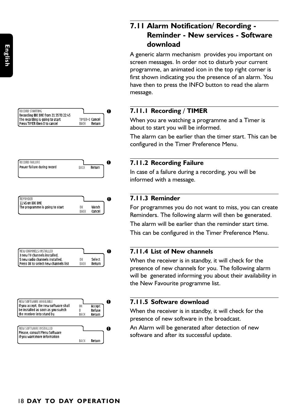 Philips DTR1000 User Manual | Page 20 / 152