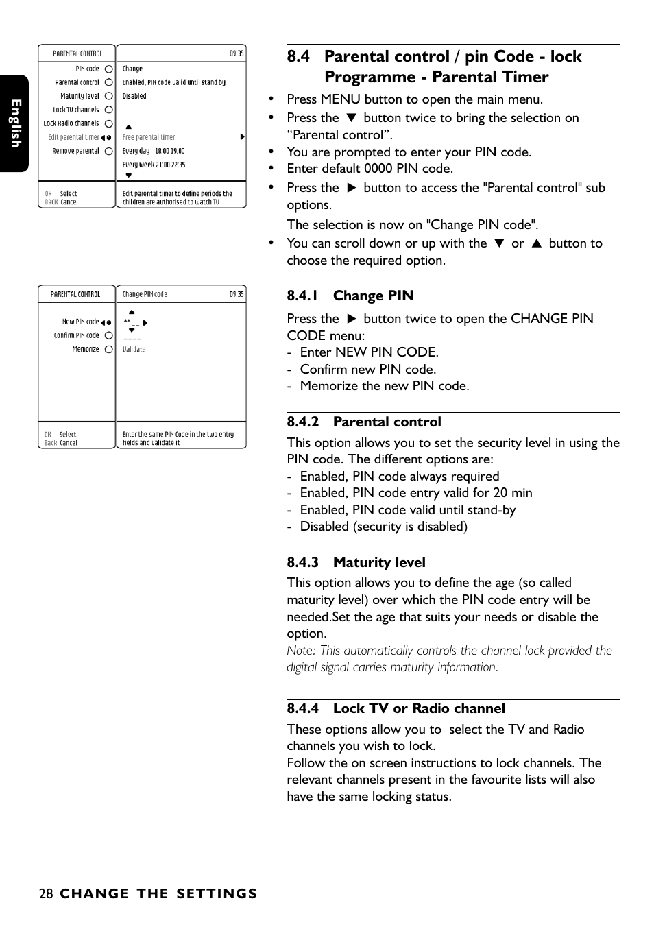 Philips DTR1000 User Manual | Page 30 / 152