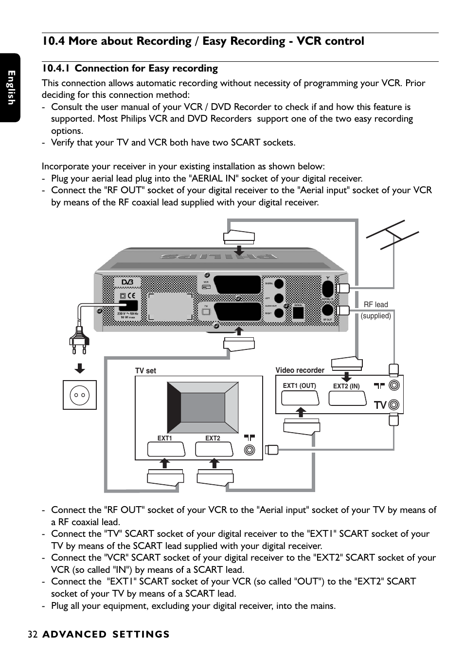 Philips DTR1000 User Manual | Page 34 / 152