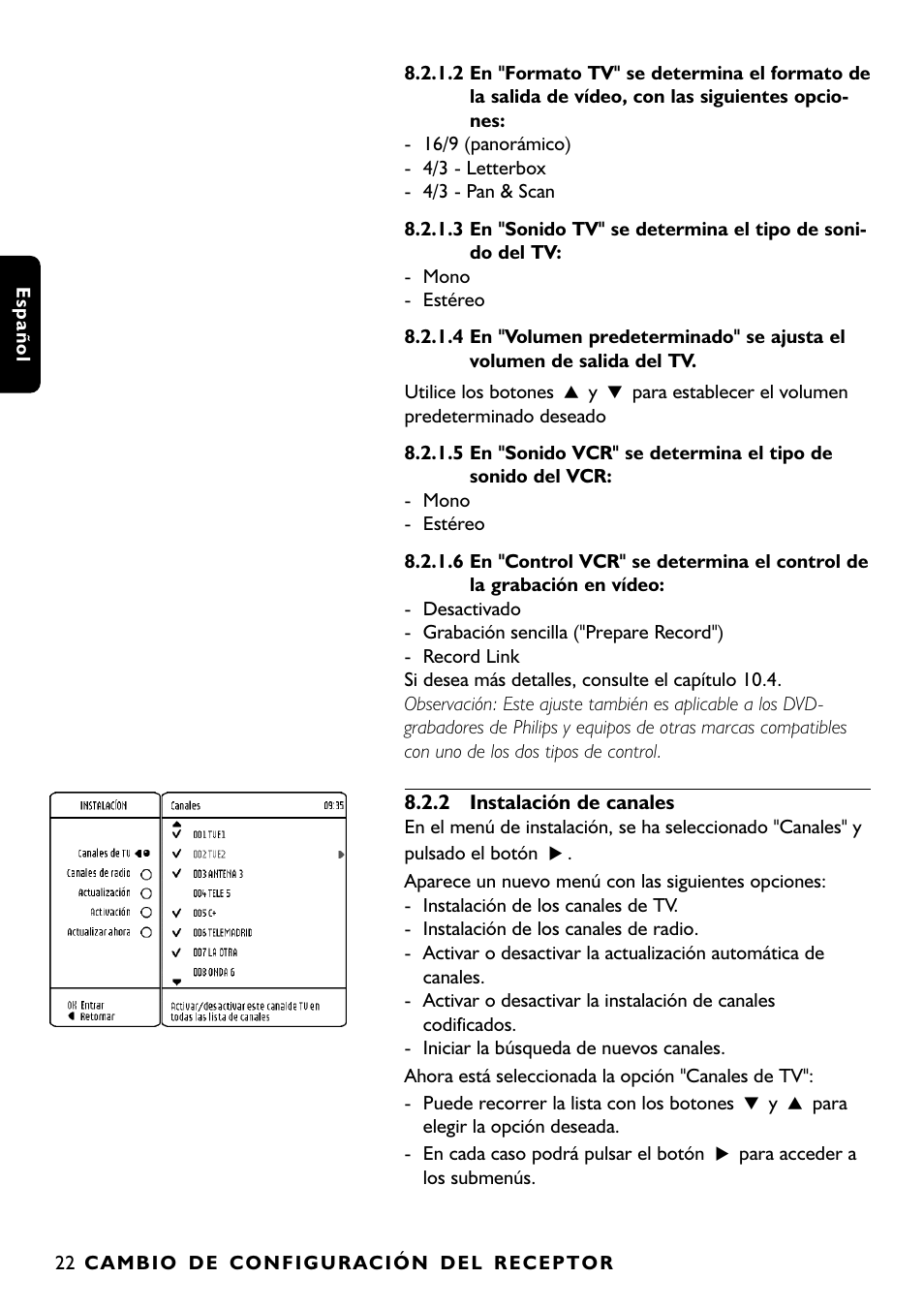 Philips DTR1000 User Manual | Page 60 / 152