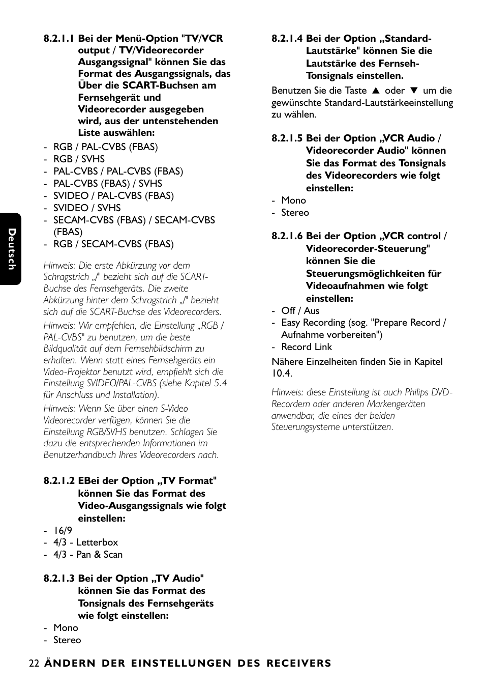 Philips DTR1000 User Manual | Page 96 / 152