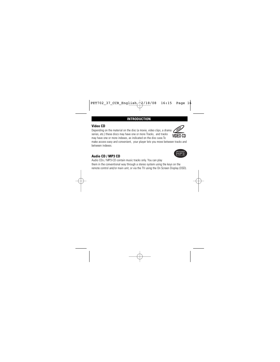 Philips PET702/37 User Manual | Page 16 / 37