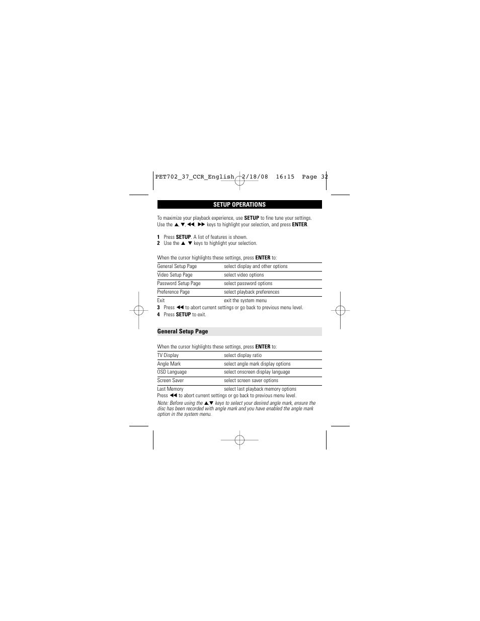 Philips PET702/37 User Manual | Page 32 / 37