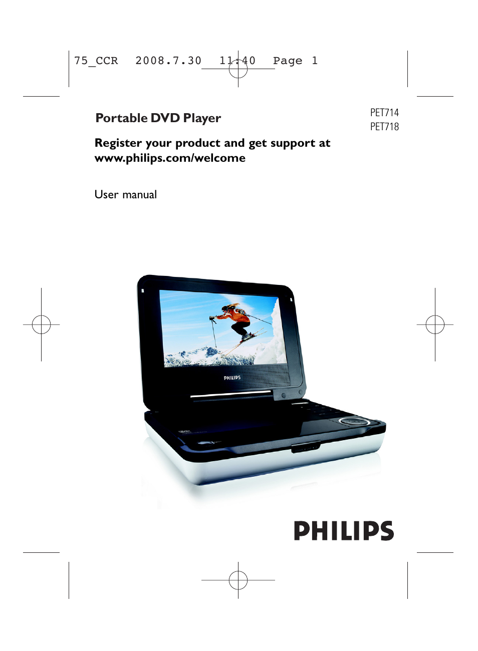 Philips WK0831 User Manual | 31 pages