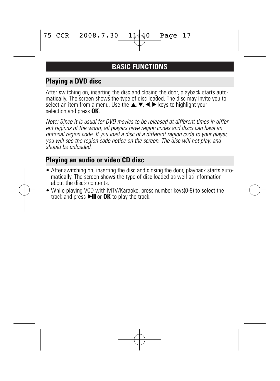 Philips WK0831 User Manual | Page 17 / 31