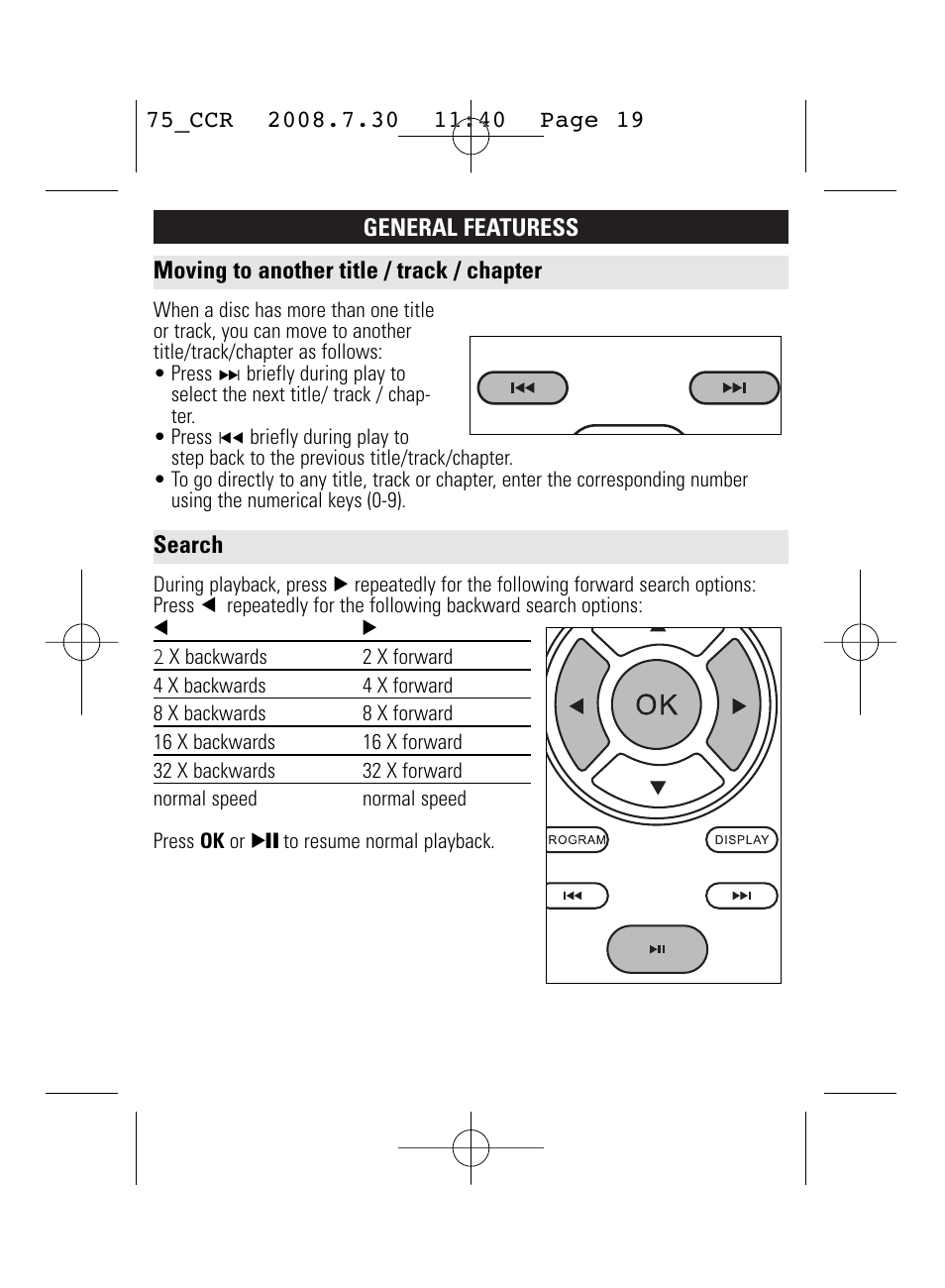 Philips WK0831 User Manual | Page 19 / 31