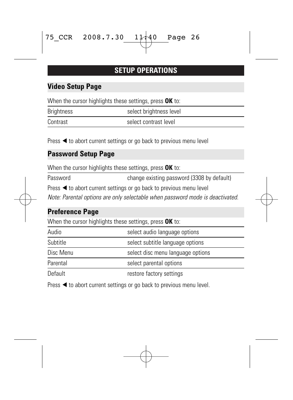 Philips WK0831 User Manual | Page 26 / 31