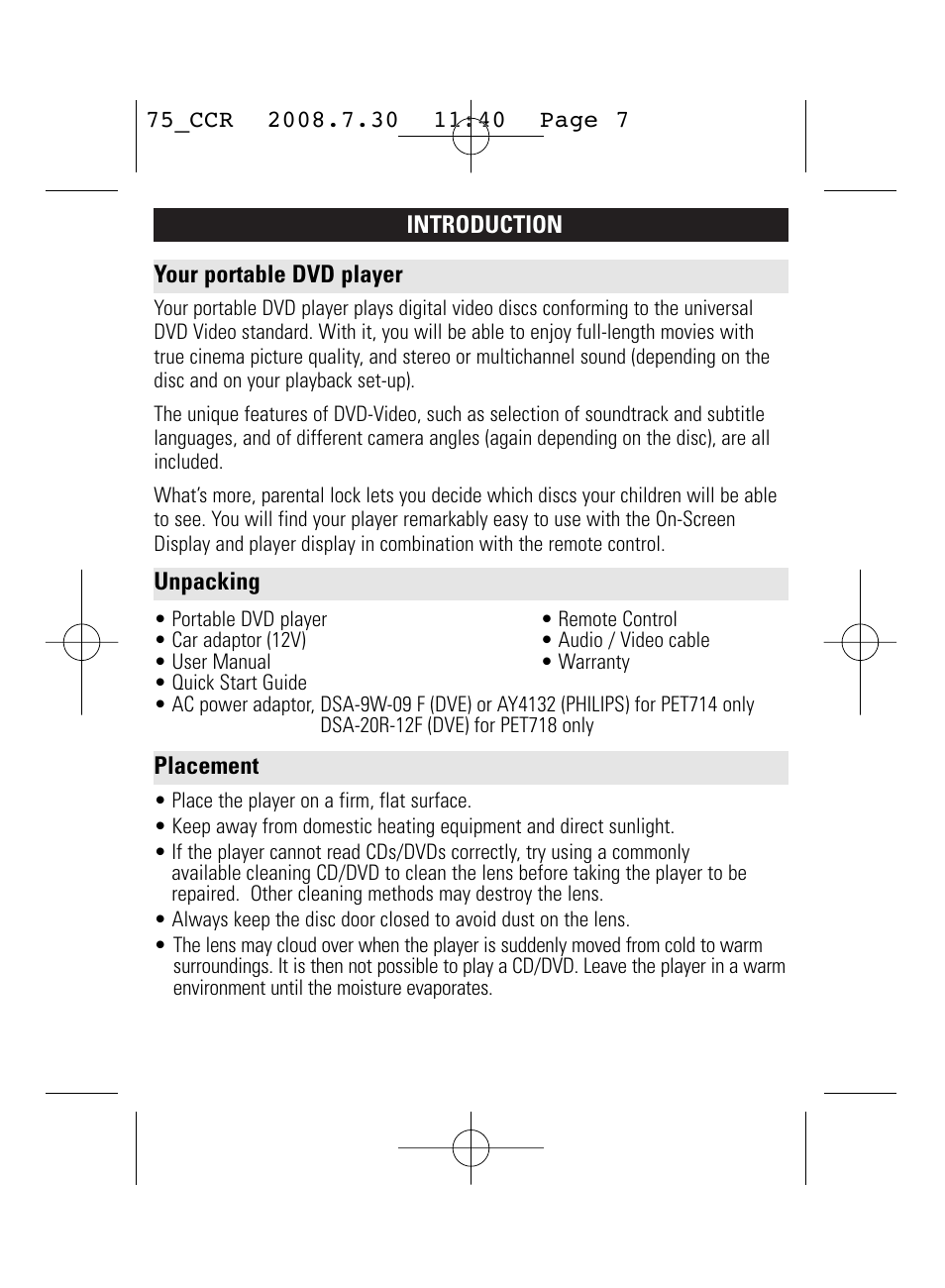 Philips WK0831 User Manual | Page 7 / 31