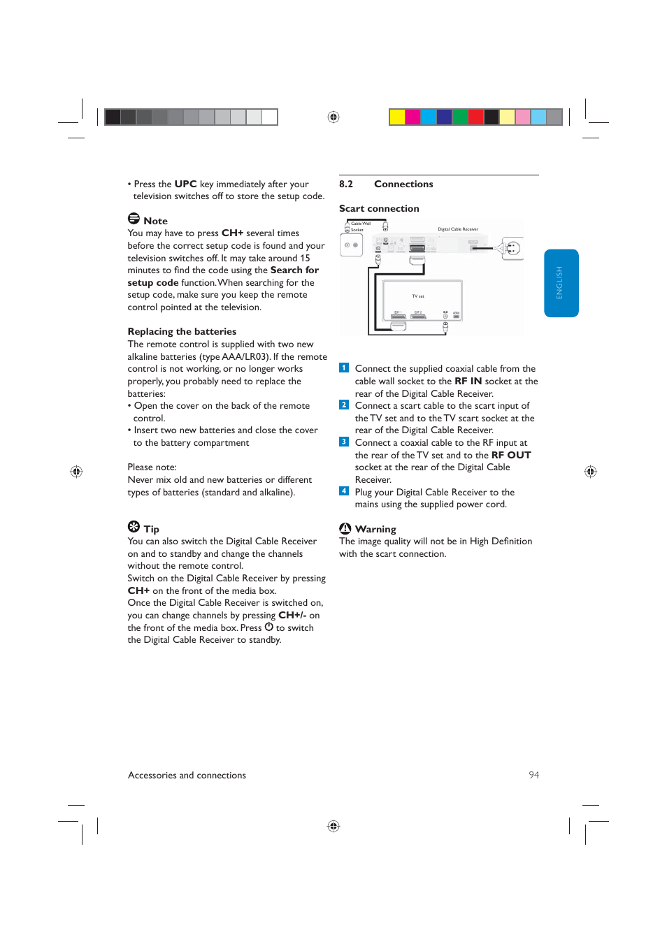 Philips DCR5012 User Manual | Page 34 / 57