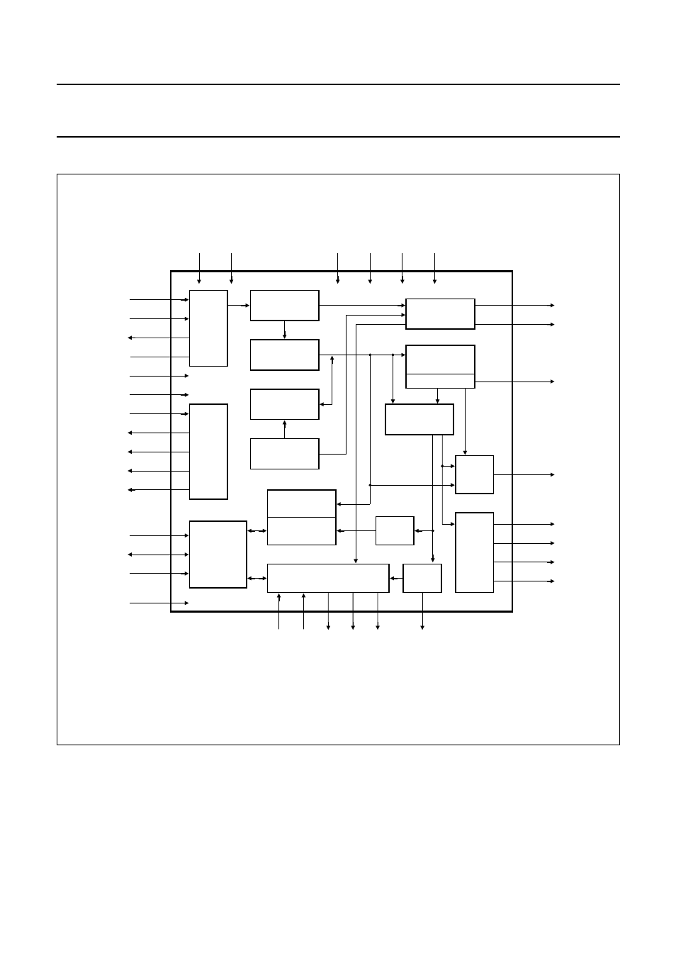 Block diagram, Block diagram fig.1 block diagram, Saa7345 | Philips SAA7345 User Manual | Page 3 / 40