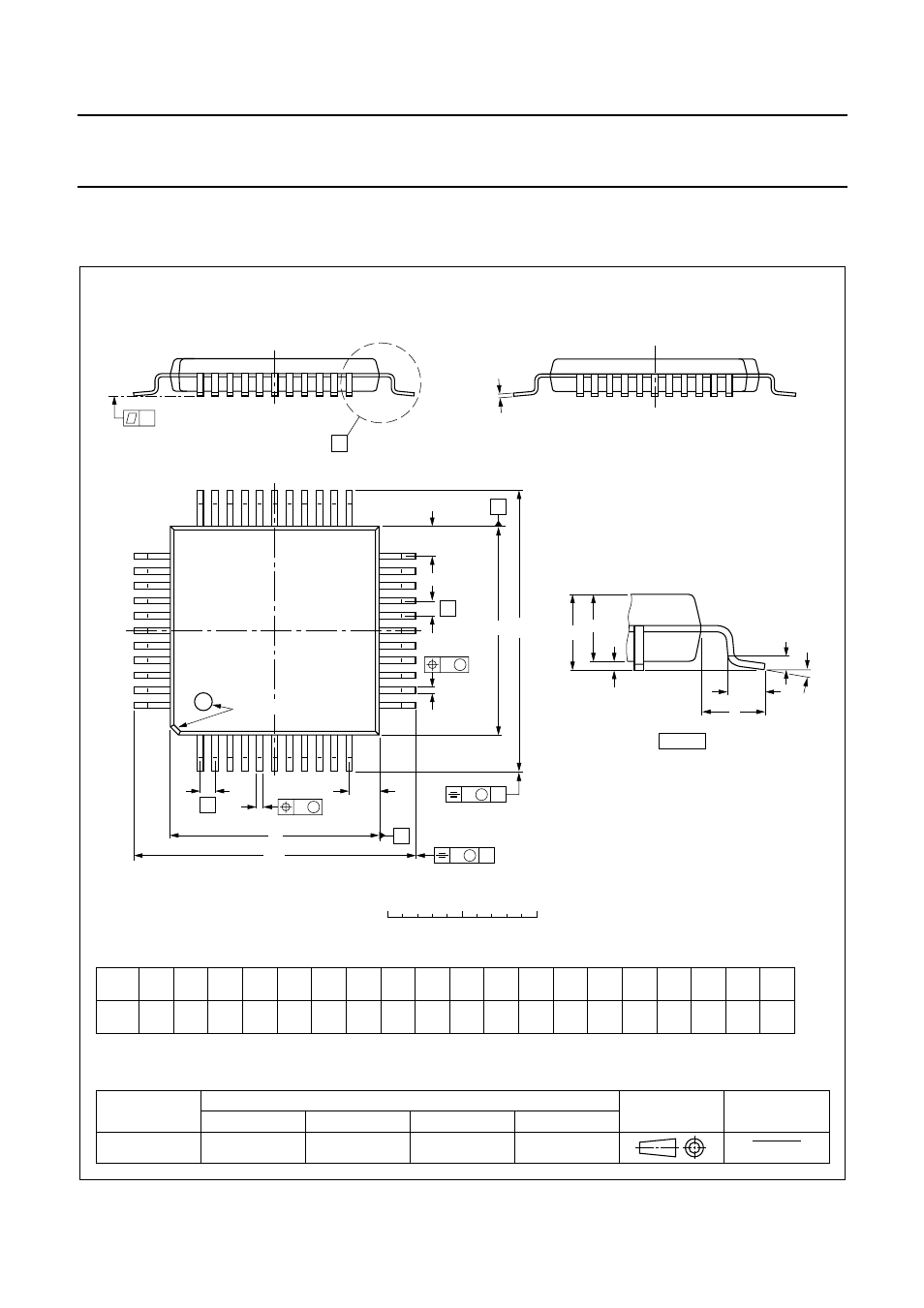 Package outline, Sot205-1 | Philips SAA7345 User Manual | Page 34 / 40