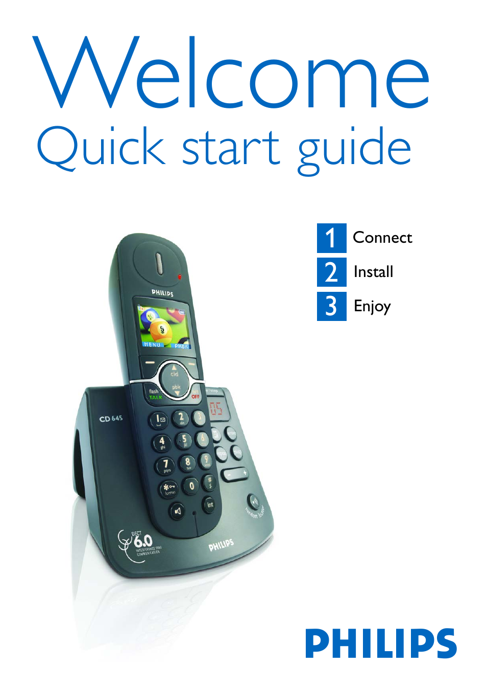 Philips CD645 User Manual | 6 pages