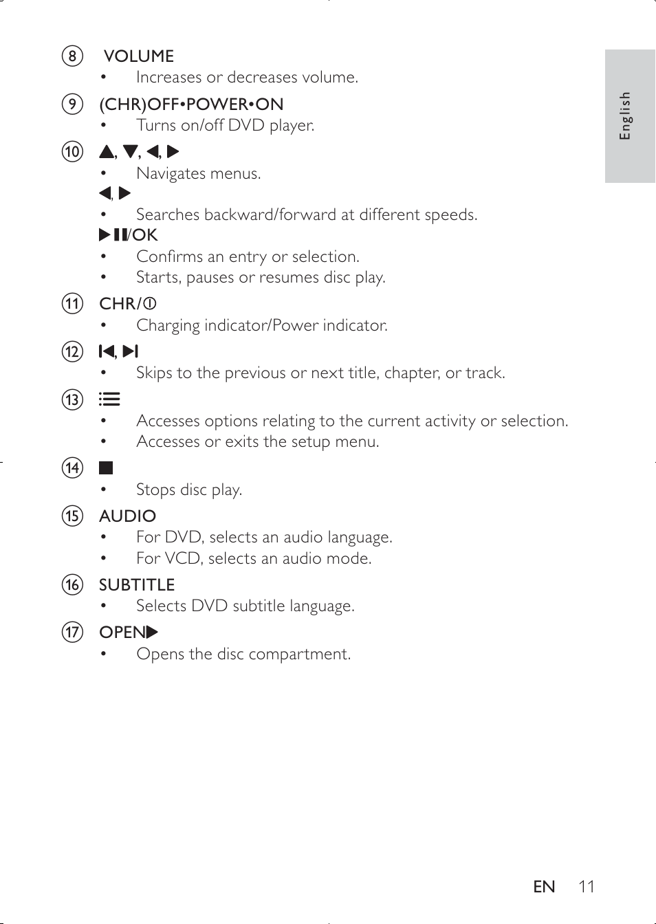 Philips PD7030 User Manual | Page 10 / 20