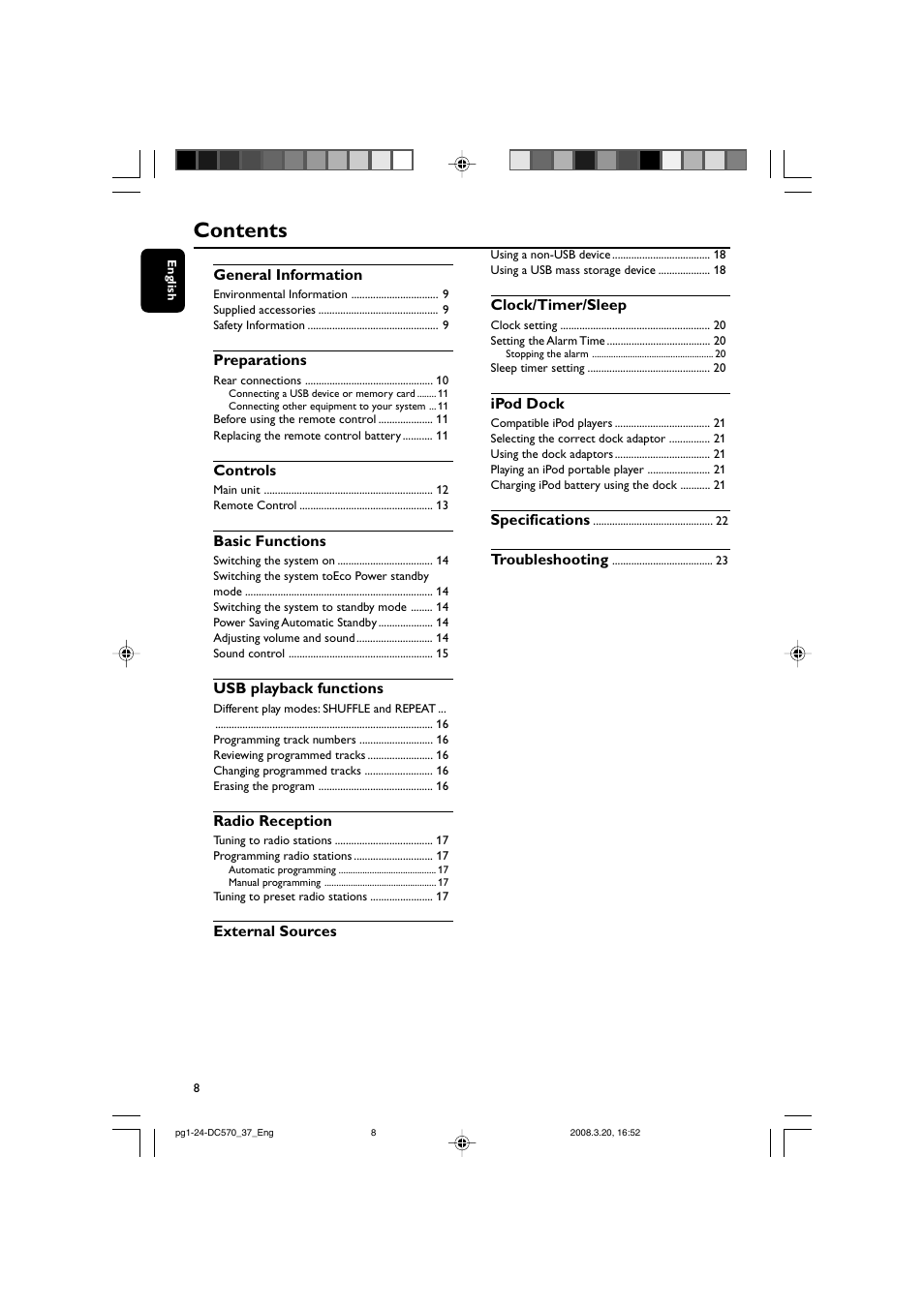 Philips DC570/37B User Manual | Page 8 / 24