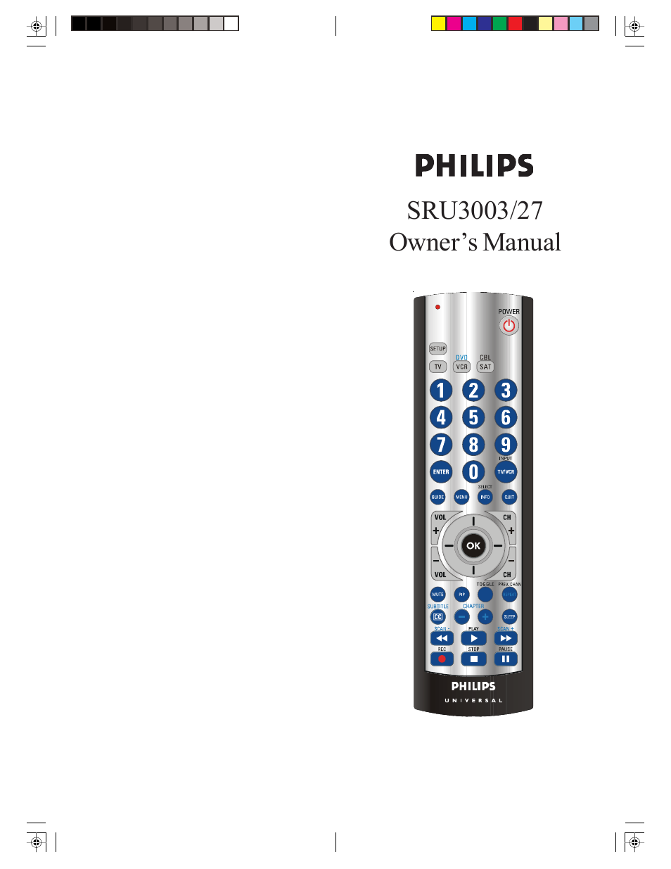 Philips SRU3003/27 User Manual | 23 pages