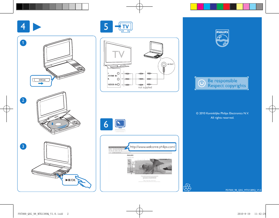 Philips PD7000B User Manual | Page 2 / 2