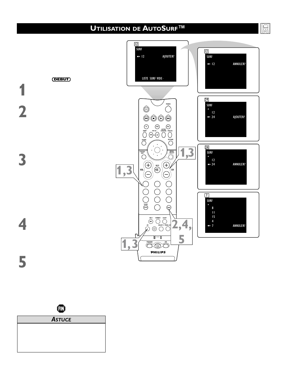 Tilisation de | Philips 60PP 9352 User Manual | Page 27 / 72