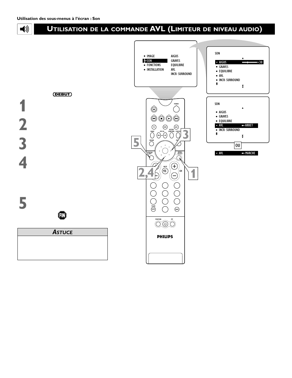Avl (l | Philips 60PP 9352 User Manual | Page 34 / 72