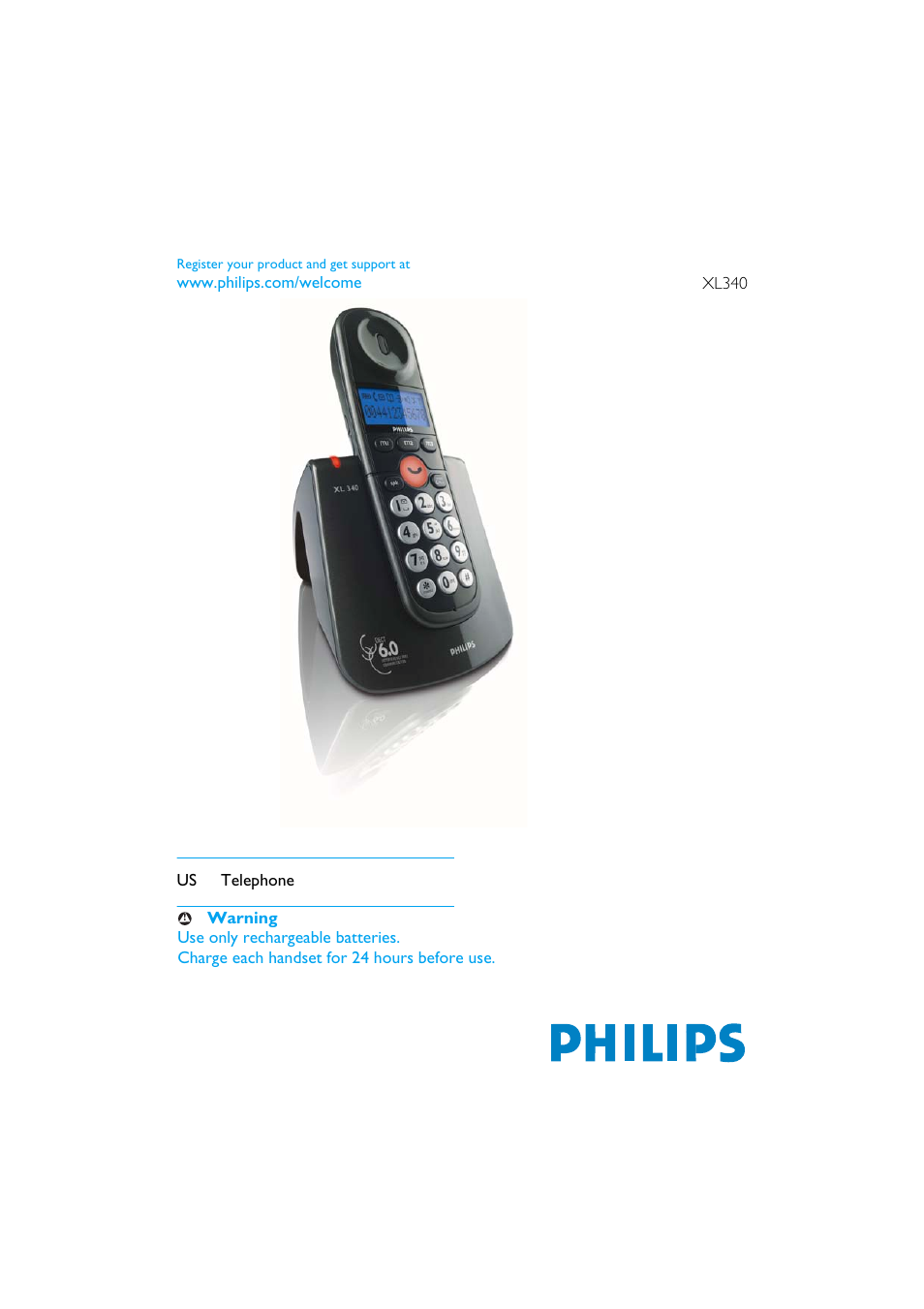 Philips XL3402 User Manual | 32 pages