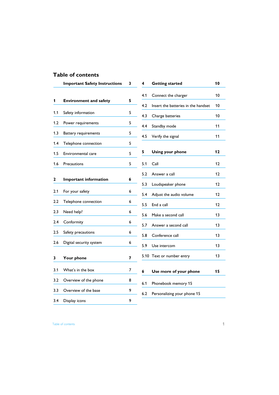 Philips XL3402 User Manual | Page 3 / 32